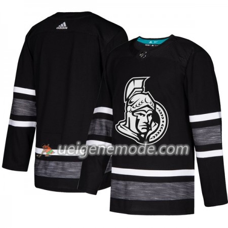 Herren Eishockey Ottawa Senators Trikot Blank 2019 All-Star Adidas Schwarz Authentic